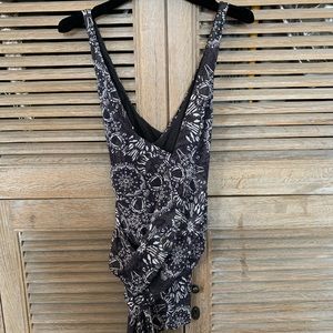 Helmut Lang black and white top